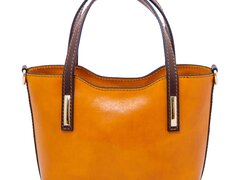 Geanta dama din piele naturala honey TL Amelia